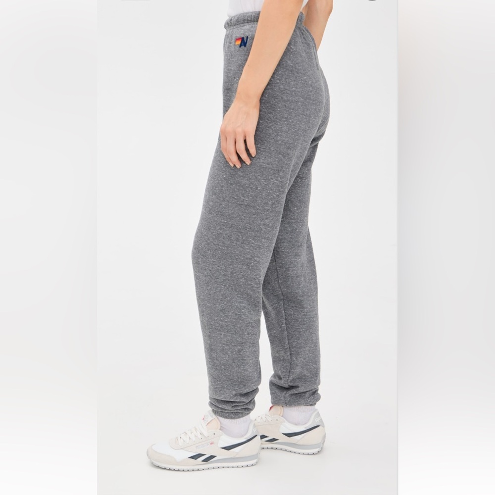 Aviator Nation Women’s Heather Grey Logo Sweatpants Size Small - Picture 6 of 14